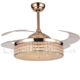 42" European Style Modern Contemporary Ceiling Fan