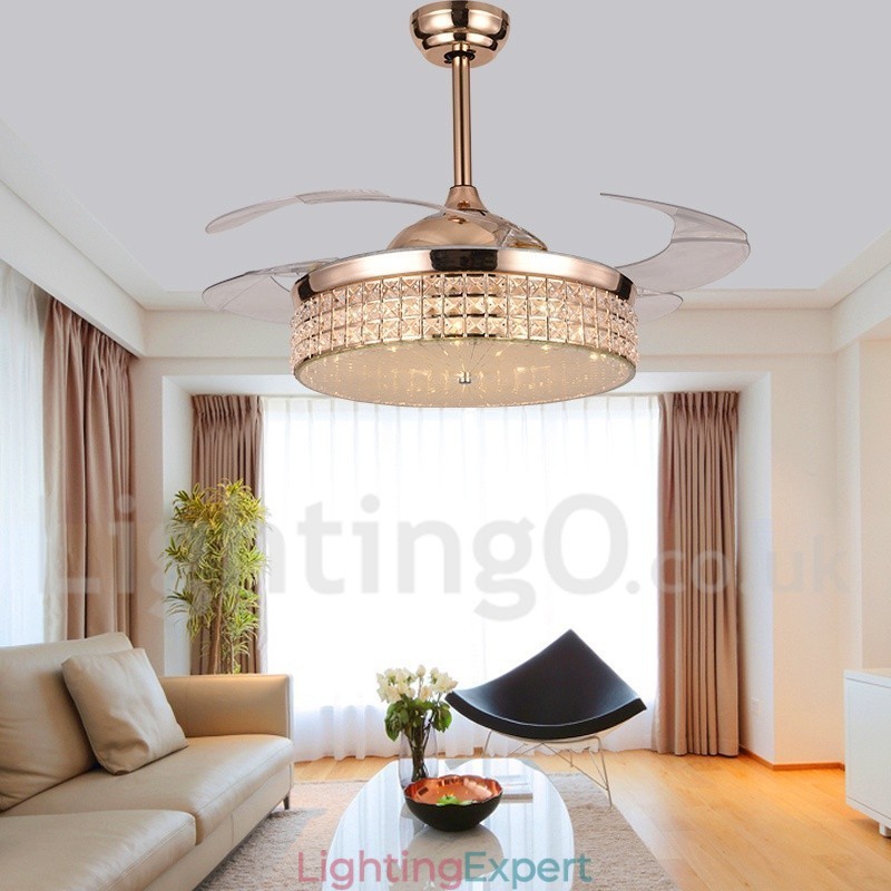 42" European Style Modern Contemporary Ceiling Fan
