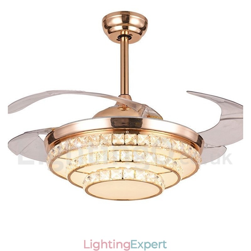 42" European Style Modern Contemporary Ceiling Fan