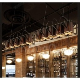 Industrial Style Steel Lighting Store Pendant Chandelier Light