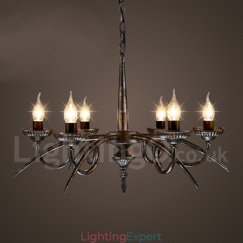 Industrial Style Steel Lighting Store Pendant Chandelier Light