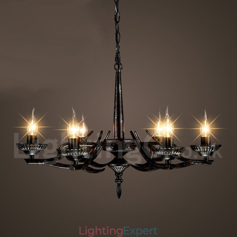Industrial Style Steel Lighting Store Pendant Chandelier Light
