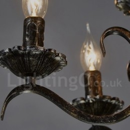 Industrial Style Steel Lighting Store Pendant Chandelier Light