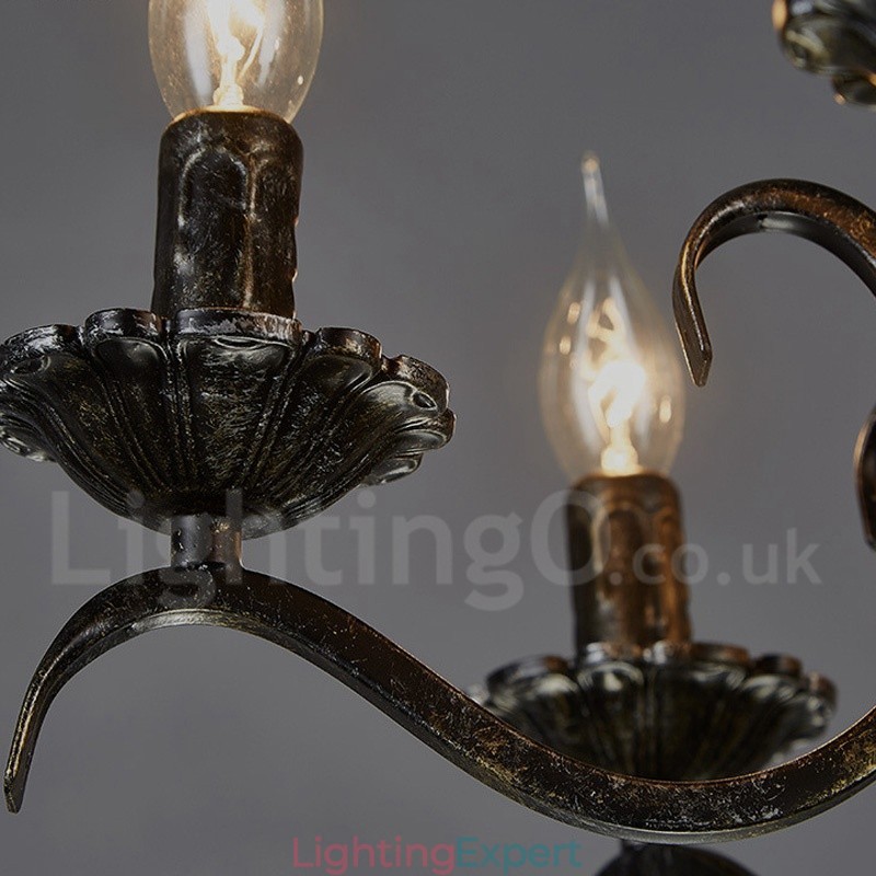 Industrial Style Steel Lighting Store Pendant Chandelier Light