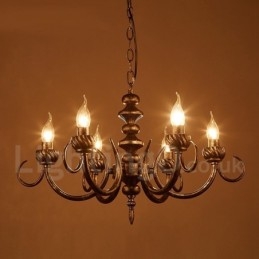 Industrial Style Steel Lighting Store Pendant Chandelier Light