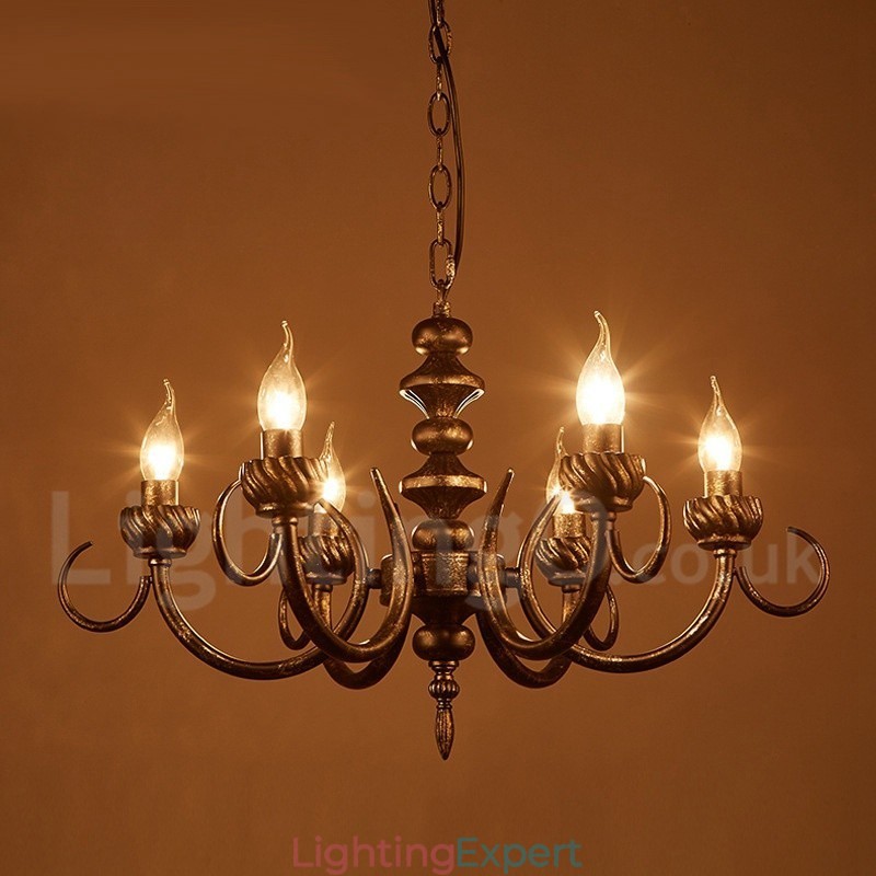 Industrial Style Steel Lighting Store Pendant Chandelier Light