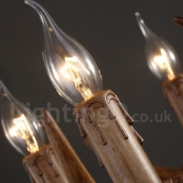 Industrial Style Resin Lighting Store Pendant Chandelier Light