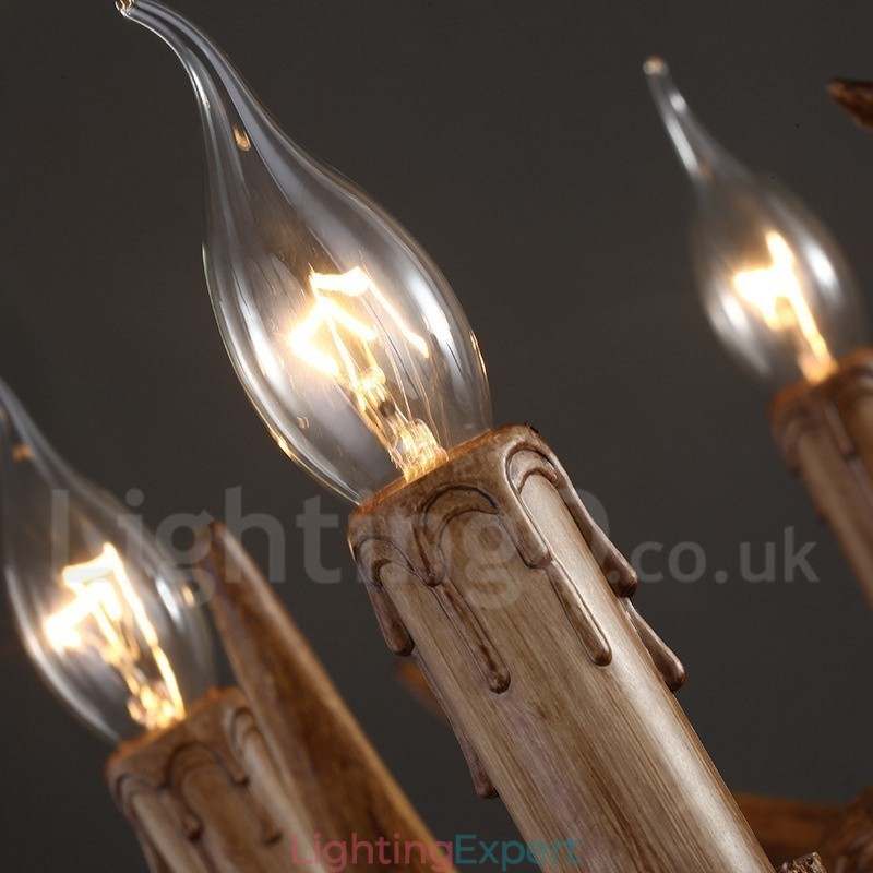 Industrial Style Resin Lighting Store Pendant Chandelier Light