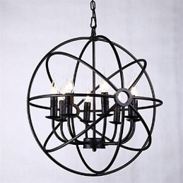 Mini Style Chandelier Pendant Light Modern Contemporary Traditional Classic Rustic Lodge Retro Lantern Country Globe