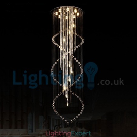 Modern Contemporary Chandelier Flush mount Pendant Fixture Crystal Rain Drop Light Modern Contemporary Chandelier Flush mount Pendant Fixture Crystal Rain Drop Light