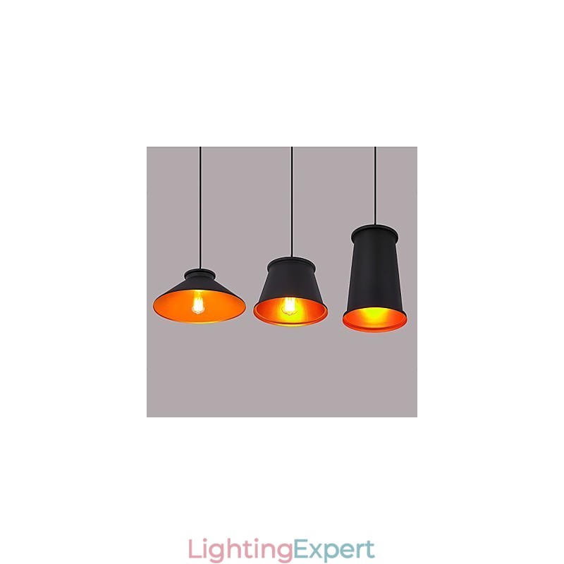 Chandelier Mini Style Modern Contemporary Metal 3 Light Pendant Light
