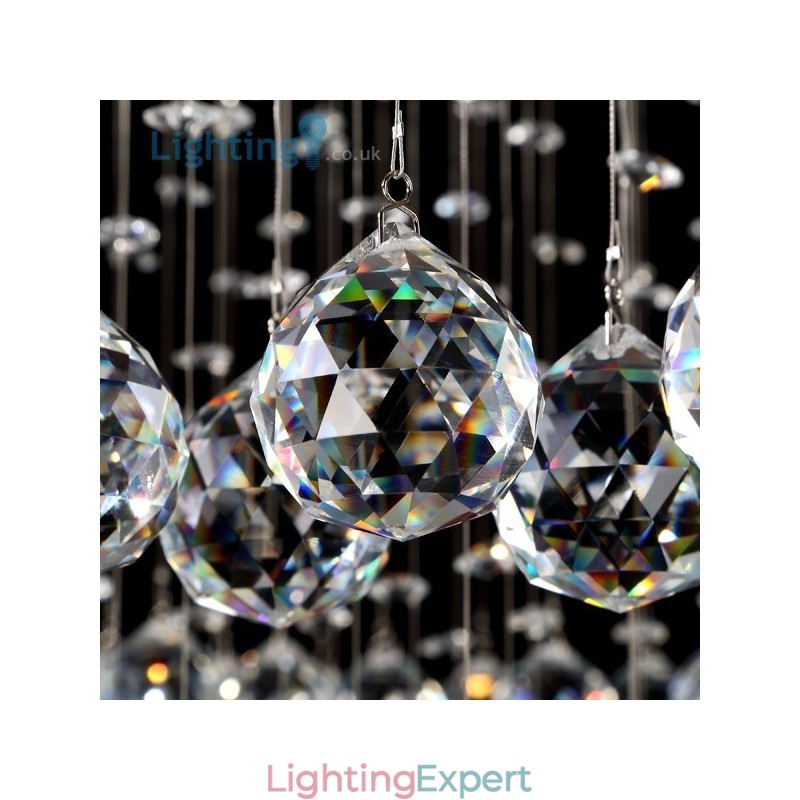 Crystal Chandelier Modern Bird Nest Luxury Duplex Ceiling Lamp