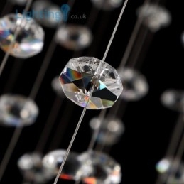 Crystal Chandelier Modern Bird Nest Luxury Duplex Ceiling Lamp