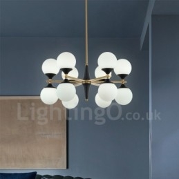 Nordic 12 Bulb Lighting Chandelier Lights Magic Bean Lamp Creative Lamps