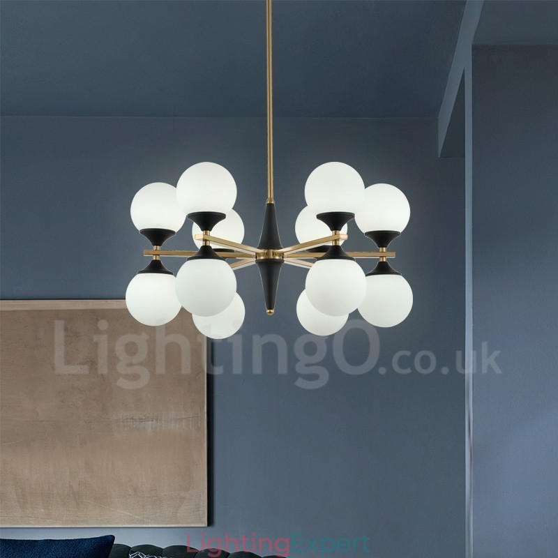 Nordic 12 Bulb Lighting Chandelier Lights Magic Bean Lamp Creative Lamps