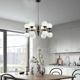 Nordic 12 Bulb Lighting Chandelier Lights Magic Bean Lamp Creative Lamps