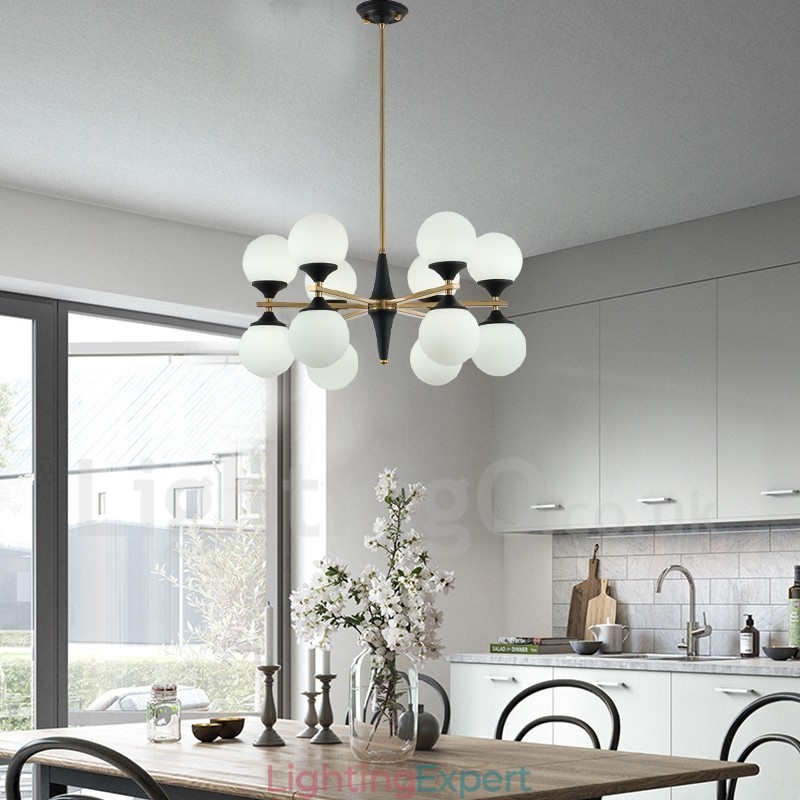 Nordic 12 Bulb Lighting Chandelier Lights Magic Bean Lamp Creative Lamps