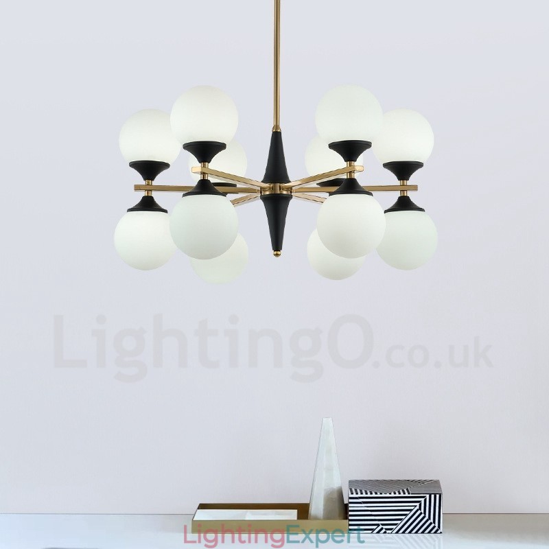 Nordic 12 Bulb Lighting Chandelier Lights Magic Bean Lamp Creative Lamps