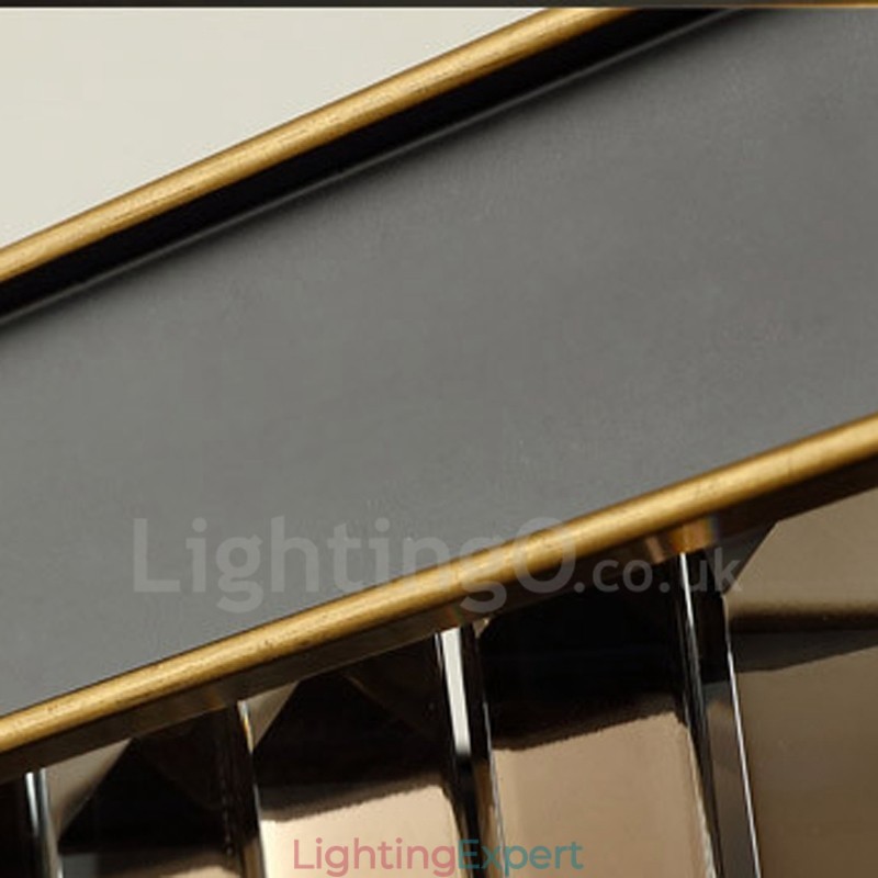 Retro Crystal Pendant Light Cafe Exibittion Hall