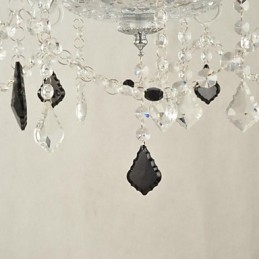 Chandelier Crystal Luxury Modern 1 Tiers Living 6 Lights