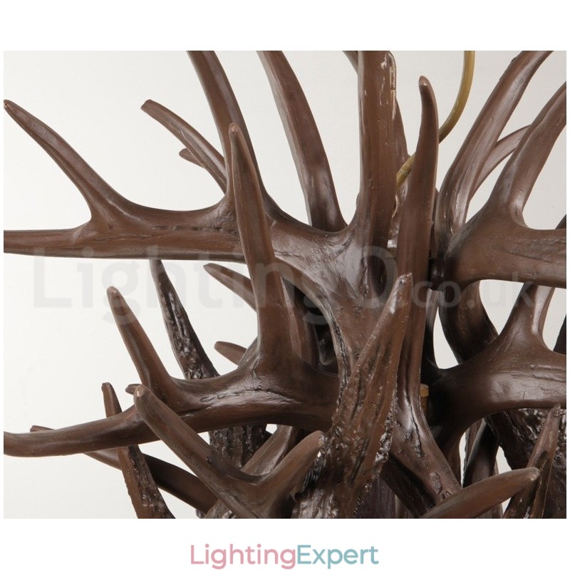 9 Light Rustic Artistic Retro Antler Chandelier