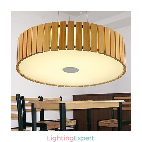 Chandelier Mini Style Lantern Wood Bamboo Chandelier Mini Style Lantern Wood Bamboo