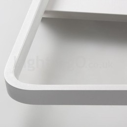 Modern Minimalist Ultra thin 5cm Aluminum Rectangle Flush Mount Ceiling Lights