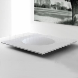 Modern Stylish Thin Square Flush Mount Ceiling Lamp