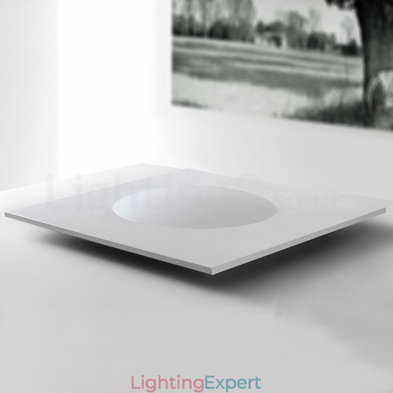 Modern Stylish Thin Square Flush Mount Ceiling Lamp