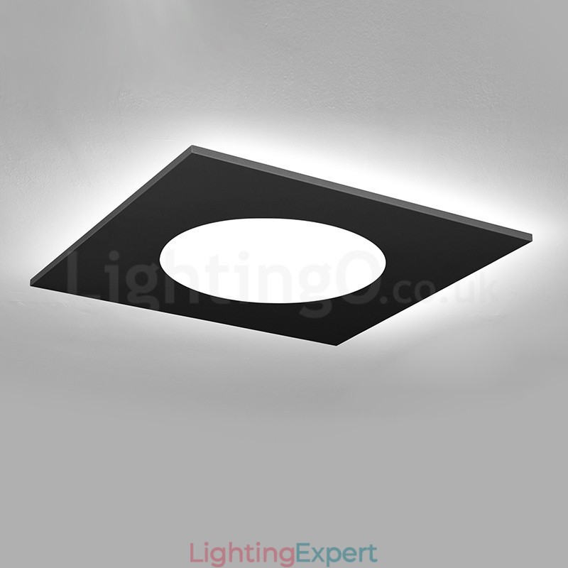 Modern Stylish Thin Square Flush Mount Ceiling Lamp