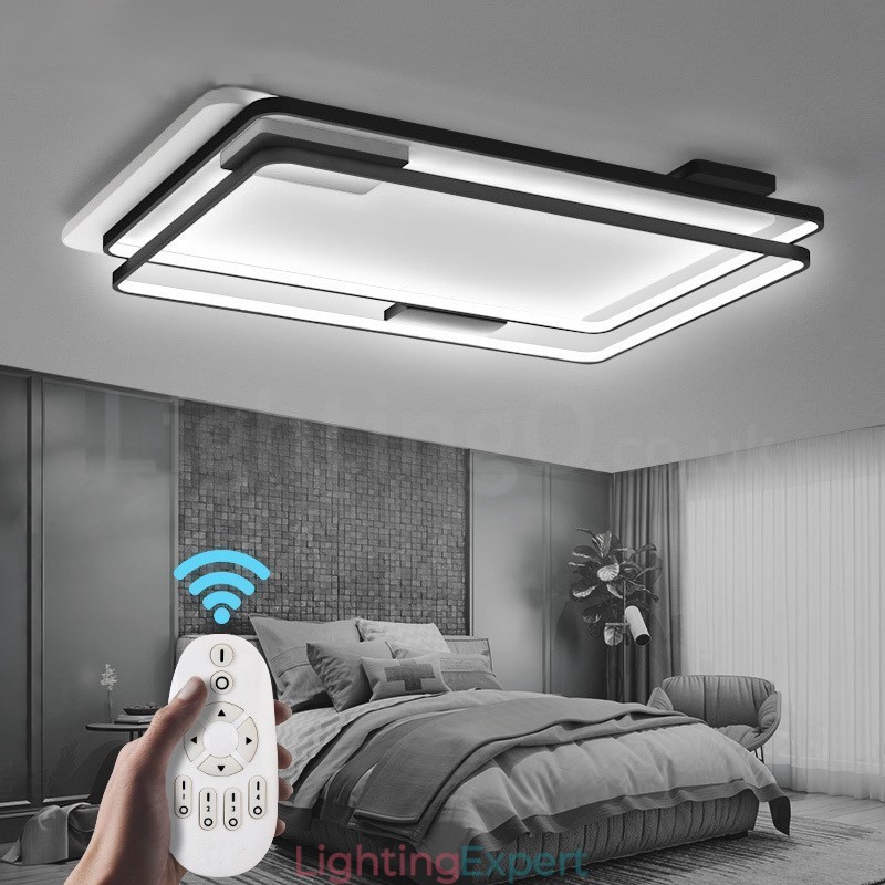 Modern Exquisite Flush Mount Ceiling Lights with Acrylic Shade Lamp