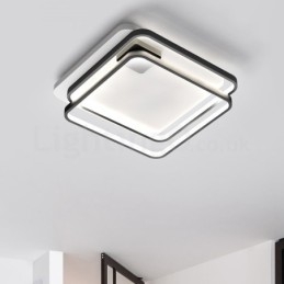 Modern Exquisite Flush Mount Ceiling Lights with Acrylic Shade Lamp