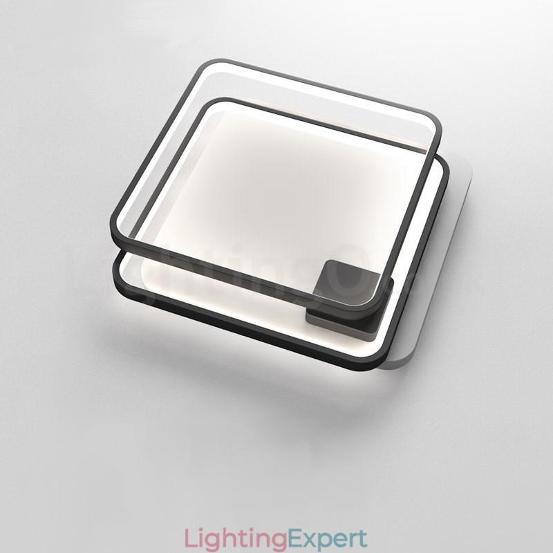 Modern Exquisite Flush Mount Ceiling Lights with Acrylic Shade Lamp