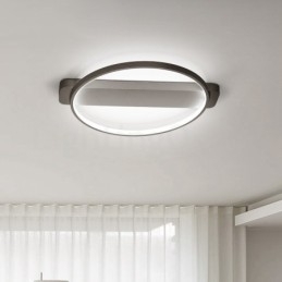 Nordic Round Flush Mount Ceiling Light