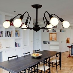Loft American Vintage Ceiling Light Fashion Lights Lights Iron Ceiling Lamp