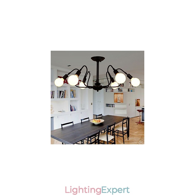 Loft American Vintage Ceiling Light Fashion Lights Lights Iron Ceiling Lamp