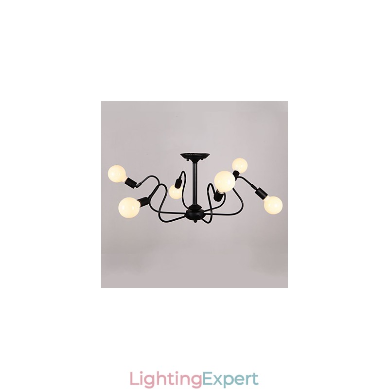 Loft American Vintage Ceiling Light Fashion Lights Lights Iron Ceiling Lamp