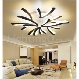 Newest 9 Lights Affordable Modern Flush Mount Ceiling Lights