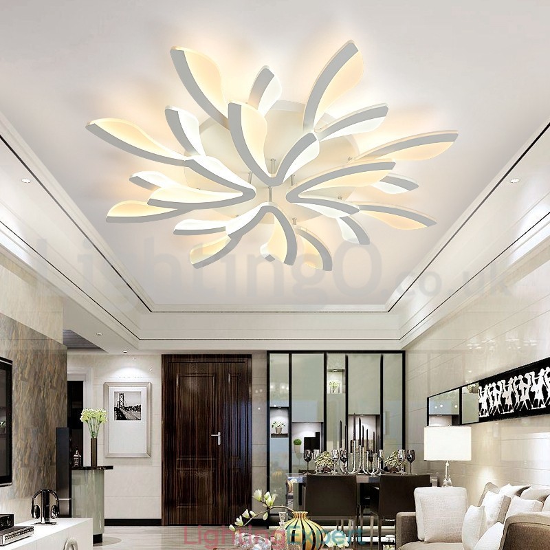 Newest 12 Lights Elegant Modern Flush Mount Ceiling Lights