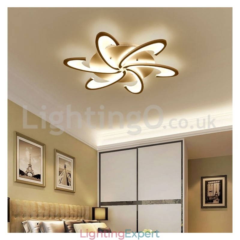 Cheap 6 Bulbs Modern Flush Mount Ceiling Lights