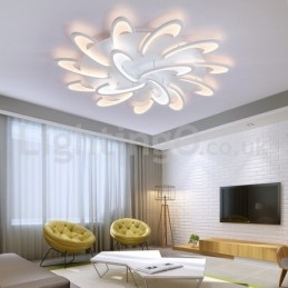 Discount 15 Bulbs Contemporary Flush Ceiling Lights