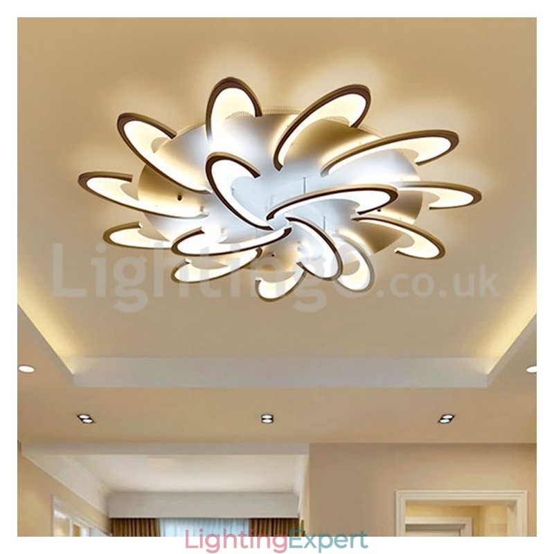 Discount 15 Bulbs Contemporary Flush Ceiling Lights