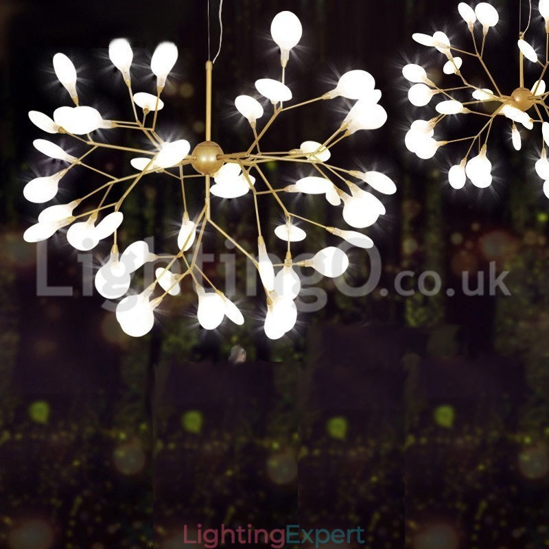 Post modern Fireflies Chandelier