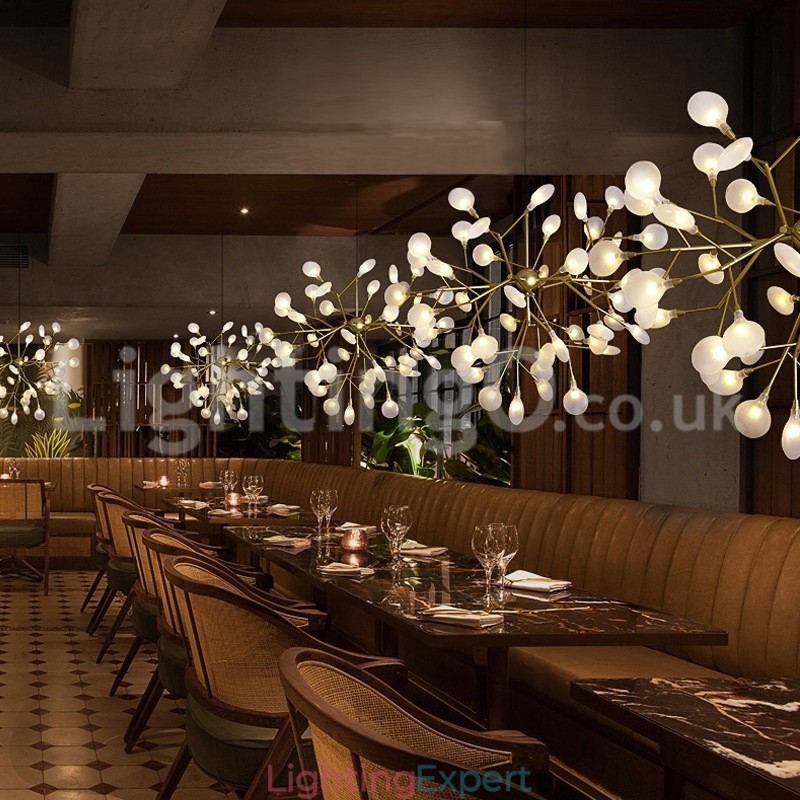 Post modern Fireflies Chandelier