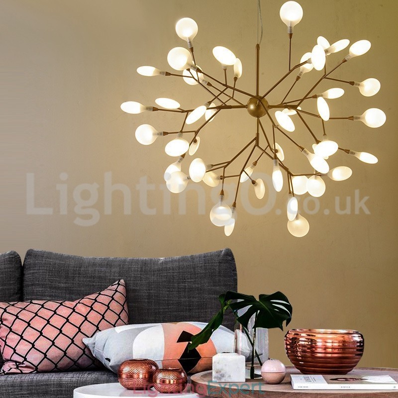 Post modern Fireflies Chandelier