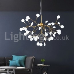 Post modern Fireflies Chandelier