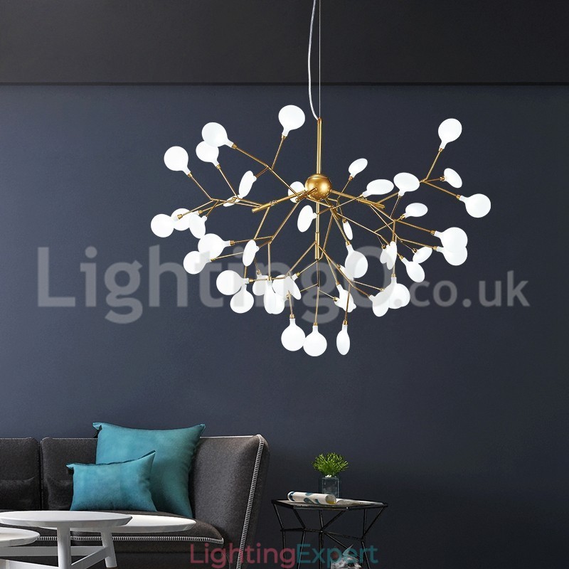 Post modern Fireflies Chandelier