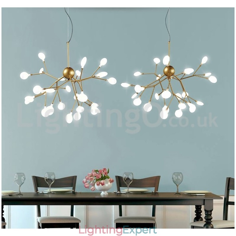 Post modern Fireflies Chandelier