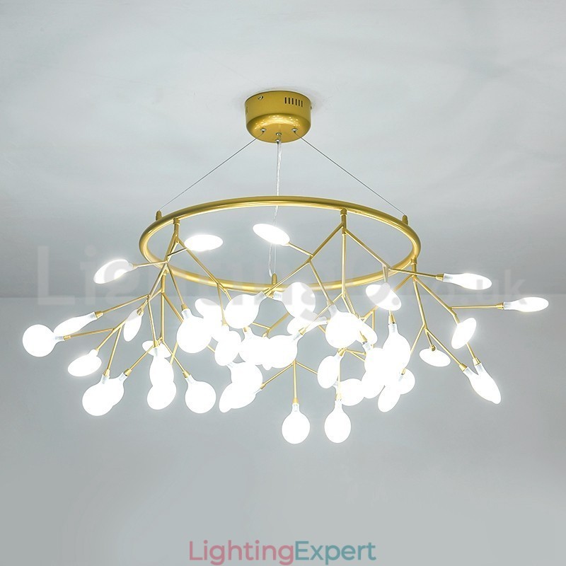 Luxury Post modern Round Fireflies Chandelier