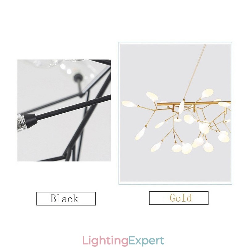 Post modern Fireflies Chandelier